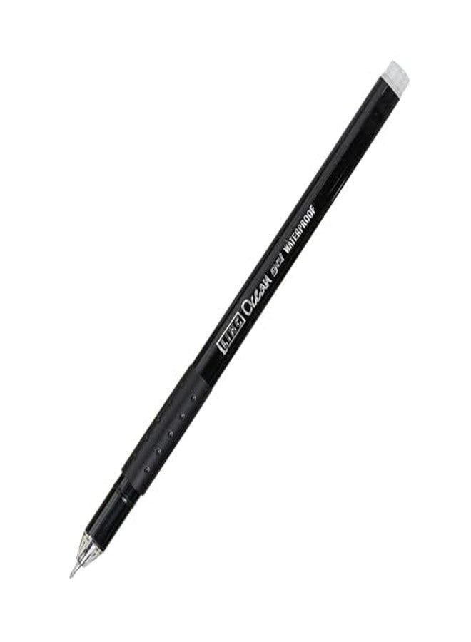 Linc Ocean Classic 0.55 mm Gel Pen | Black Ink Pack Of 10 - Image 4