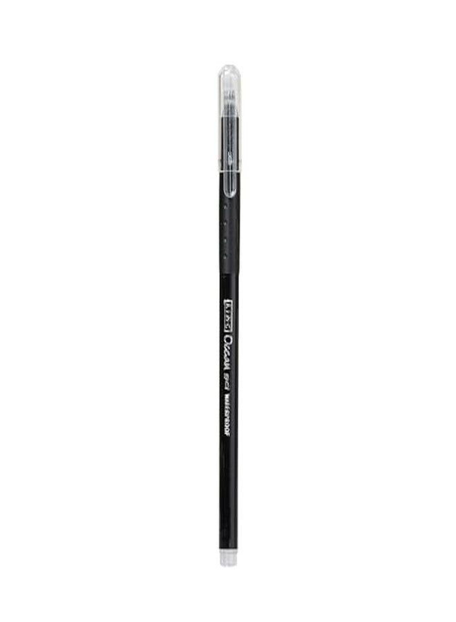 Linc Ocean Classic 0.55 mm Gel Pen | Black Ink Pack Of 10 - Image 3