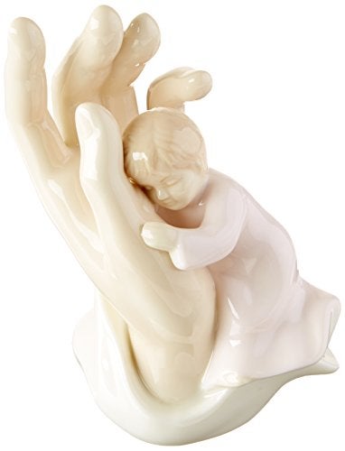 Roman Giftware Inc., Children's Gifts, New Baby, 4.5" H Valencia Girl Palm of,Religious, Inspirational, Durable (2x3x4) - Image 2