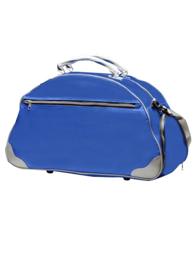 Vitacelli Travel Duffel bag with Wet Pocket & Shoes Compartment Ultra Lightweight BLUE  - Image 1
