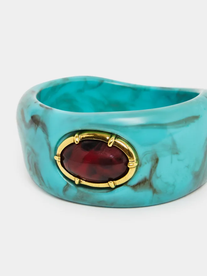 Styli  Gemstone Decor Bangle for Women | Best Price UAE