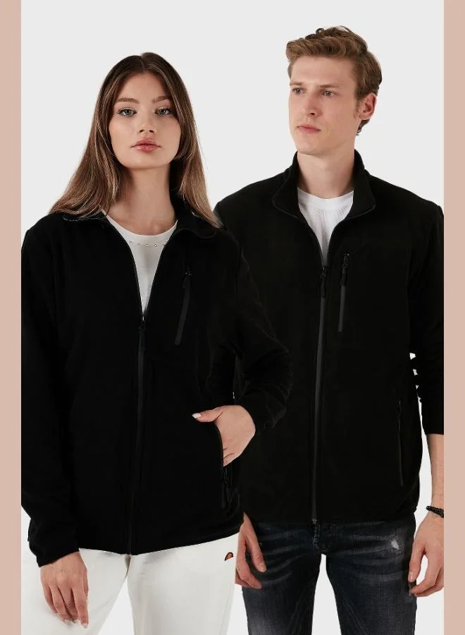 بوراتي كارديجان بوراتي بقصة ضيقة بسحاب وجيوب مقاوم للتكتل ومقاوم للبرد للجنسين