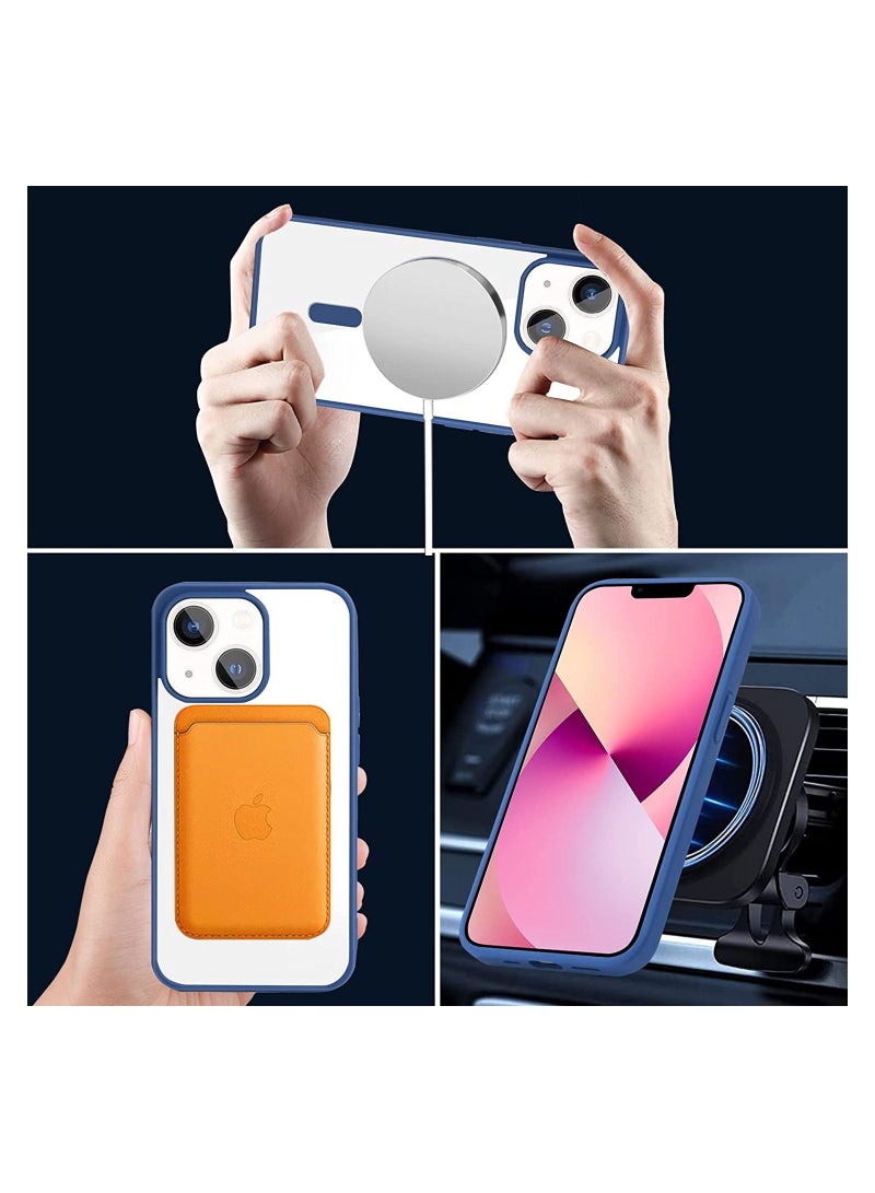iPhone 13 Case Clear Magsafe Slim Cover, Ultra-Thin Shockproof and Anti-Yellow Transparent Protective Cover - Image 5