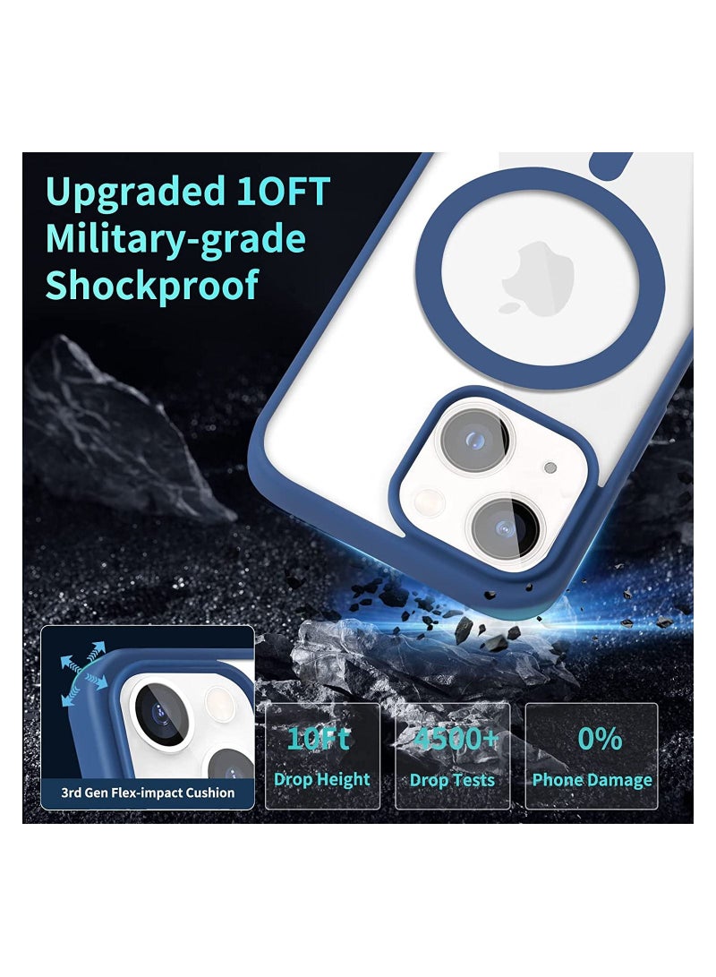 iPhone 13 Case Clear Magsafe Slim Cover, Ultra-Thin Shockproof and Anti-Yellow Transparent Protective Cover - Image 3