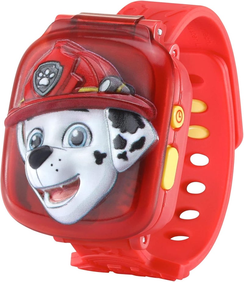 في تك ساعة تعلم PAW Patrol من VTech: مارشال | لعبة ساعة تعليمية تفاعلية | مناسبة للأولاد والبنات من 3، 4، 5، 6 سنوات | أحمر - Image 5
