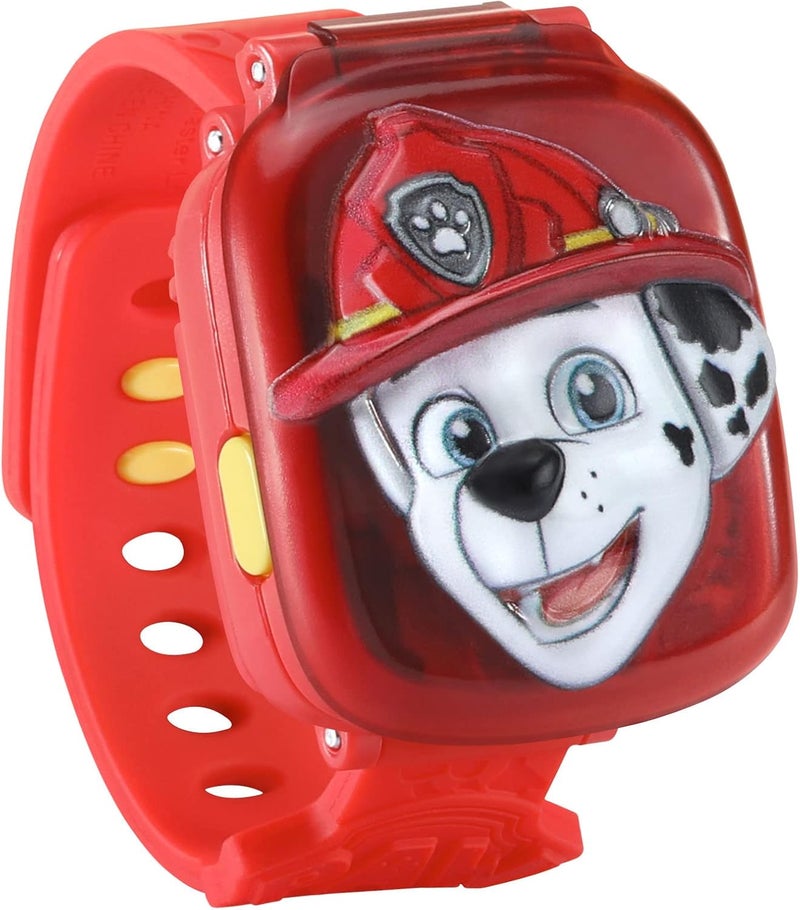في تك ساعة تعلم PAW Patrol من VTech: مارشال | لعبة ساعة تعليمية تفاعلية | مناسبة للأولاد والبنات من 3، 4، 5، 6 سنوات | أحمر - Image 4