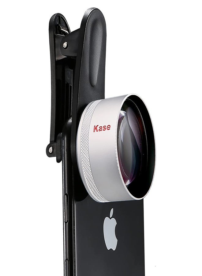 Kase عدسة ماكرو Kase HD Master لهواتف iPhone 17 16 15 14 13 12 وسامسونج بيكسل أندرويد، ملحق عدسة كاميرا الهاتف للتصوير الماكرو، مسافة تصوير طويلة 40-85 مم - Image 1