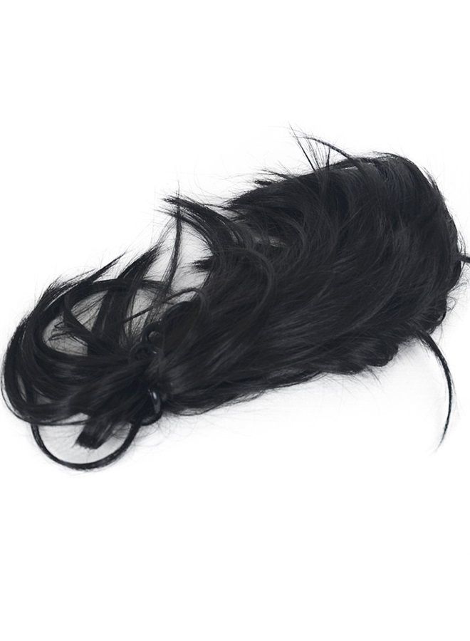 Lydell إكستنشن شعر ذيل حصان بأسلوب فوضوي قابل للتعديل مع مشبك فك (أسود طبيعي) - Image 5
