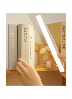 STAUD Touch typeCabinet Lights Rechargeable Battery LED Lights Dimmable LED Light Bar with Remote Control 3 Color Modes USB Rechargeable Wall Shelf Closet Mirror Bedside Kitchen Lighting 30cm White  - Image 4