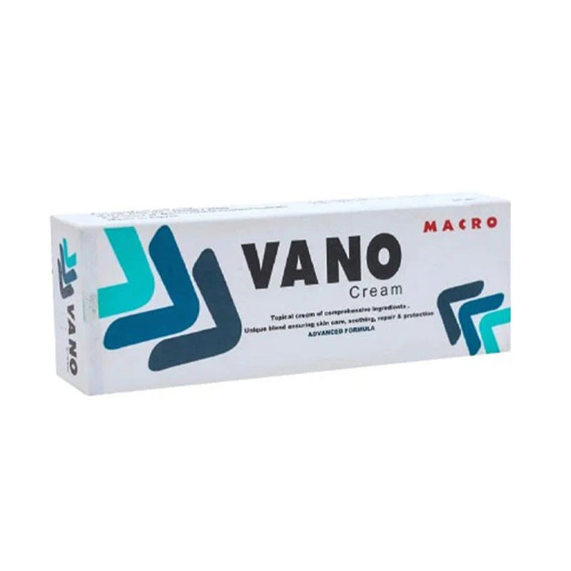 Macro VANO Moisturizing Therapeutic Cream for Body and Skin, 50g - Image 1