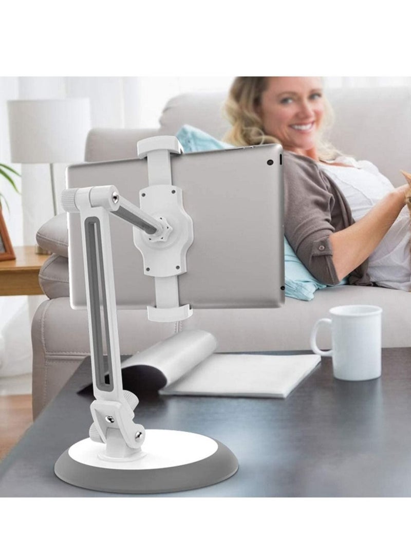 Yesido C33 Universal Lazy Tablet Phone Holder Flexible Table Holder Mobile Phone Bed Mount Bracket For iPhone Samsung iPad White & gray - Image 3