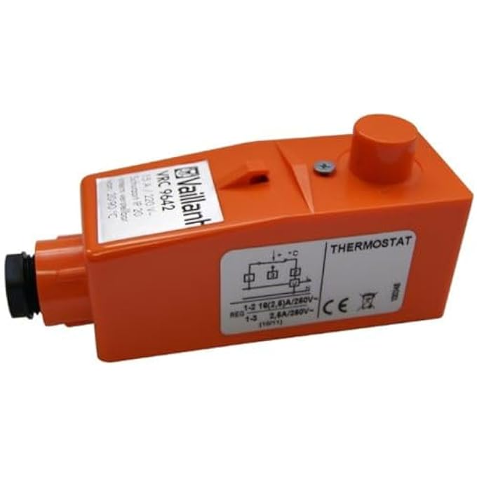 Vaillant VRC 009642 CONTACT THERMOSTAT SETTING RANGE FROM 10 C TO 90 C - Image 1