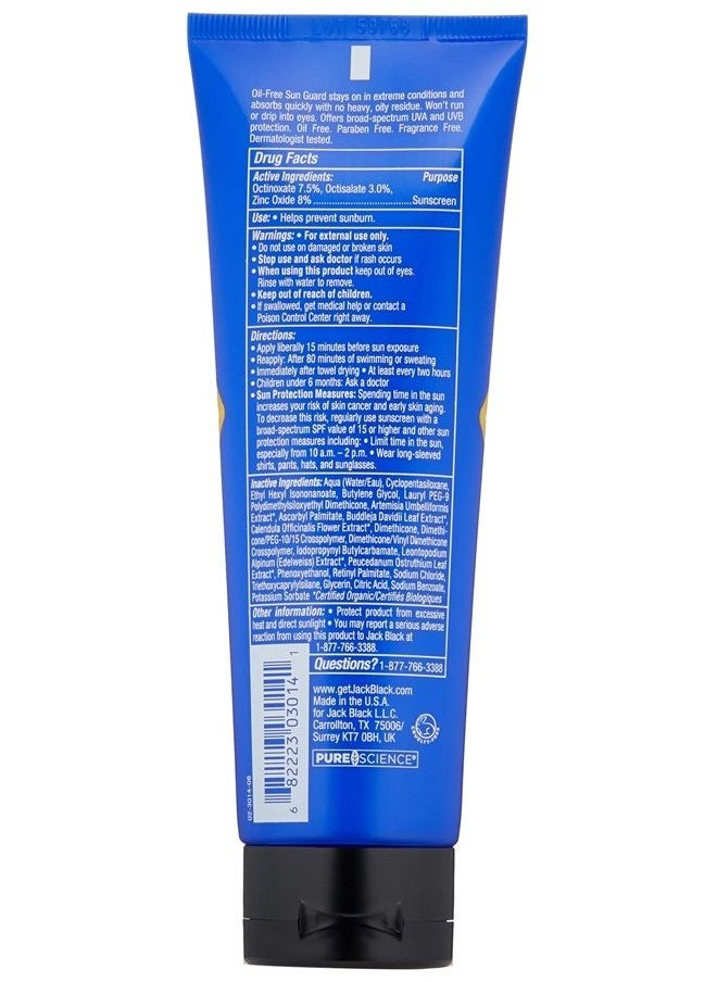 Jack Black - , Oil-Free Sun Guard SPF 45 Sunscreen, 4 Fl Oz - Image 1