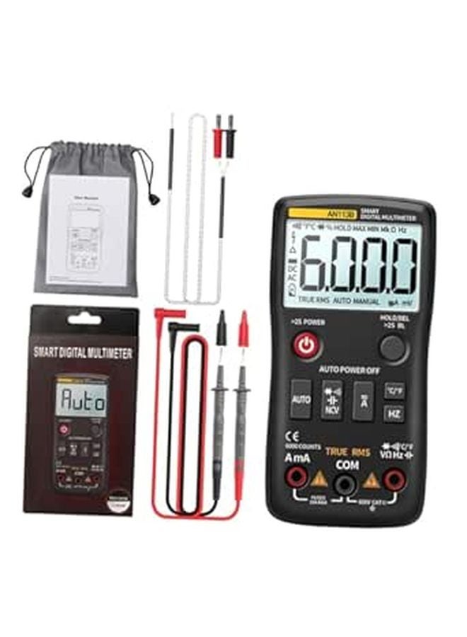 Intelligent Digital Multimeter Auto Ranging Tester Portable With Backlit LCD Screen - Image 1