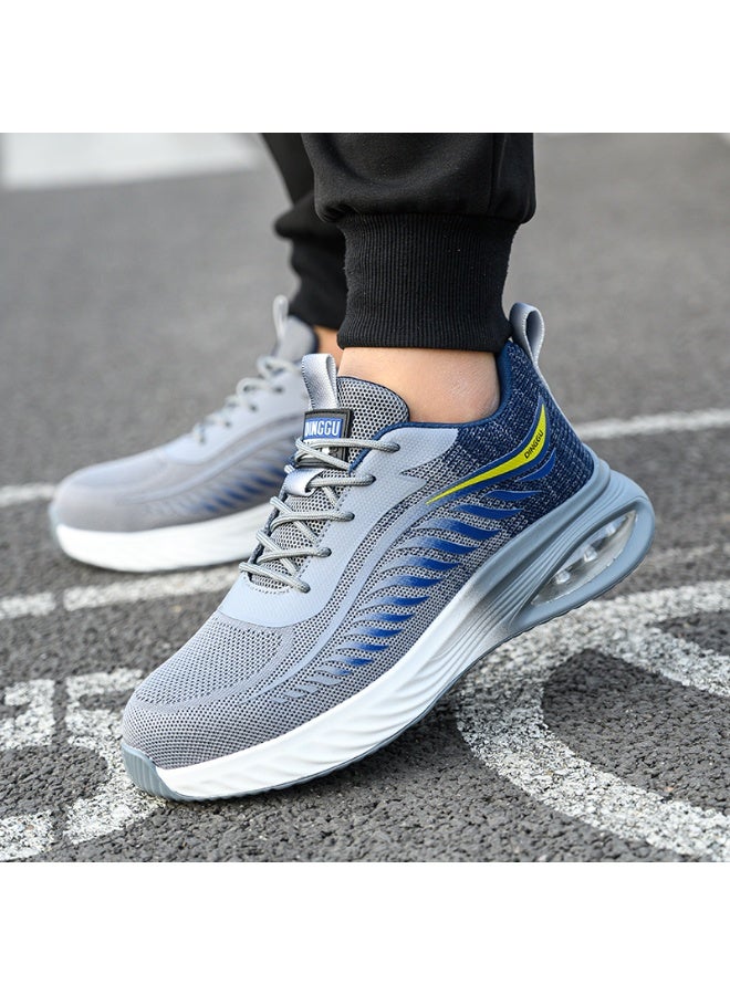 Steel Toe Shoes for Men Lightweight Safety Shoes Comfortable Puncture Proof Slip On Indestructible Work Shoes and Fashion Sneakers. - Image 1