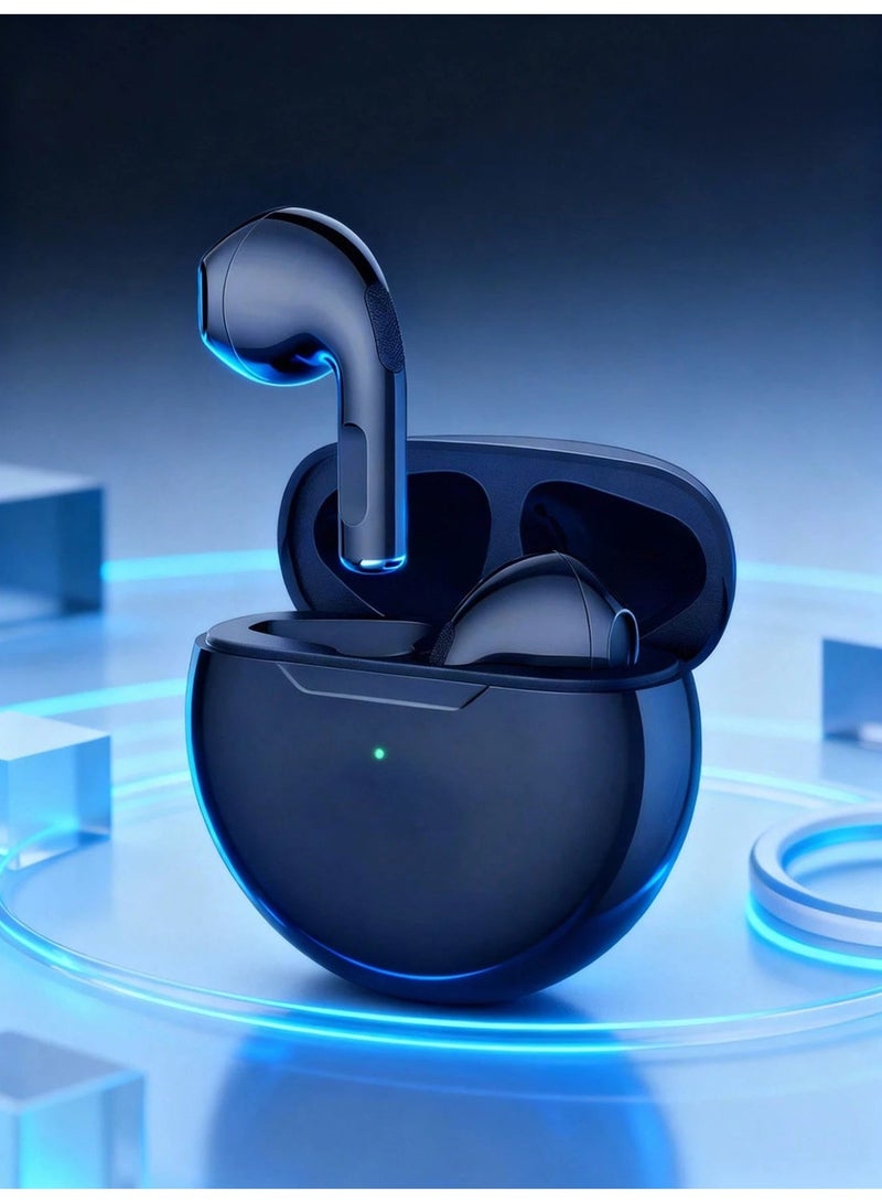 True Wireless Stereo HiFi Earphones, Wireless Earbuds Noise Cancelling Headphones Built in Mic Handset IPX4 Waterproof for Sport Women Girls Gifts Ideas - Image 1