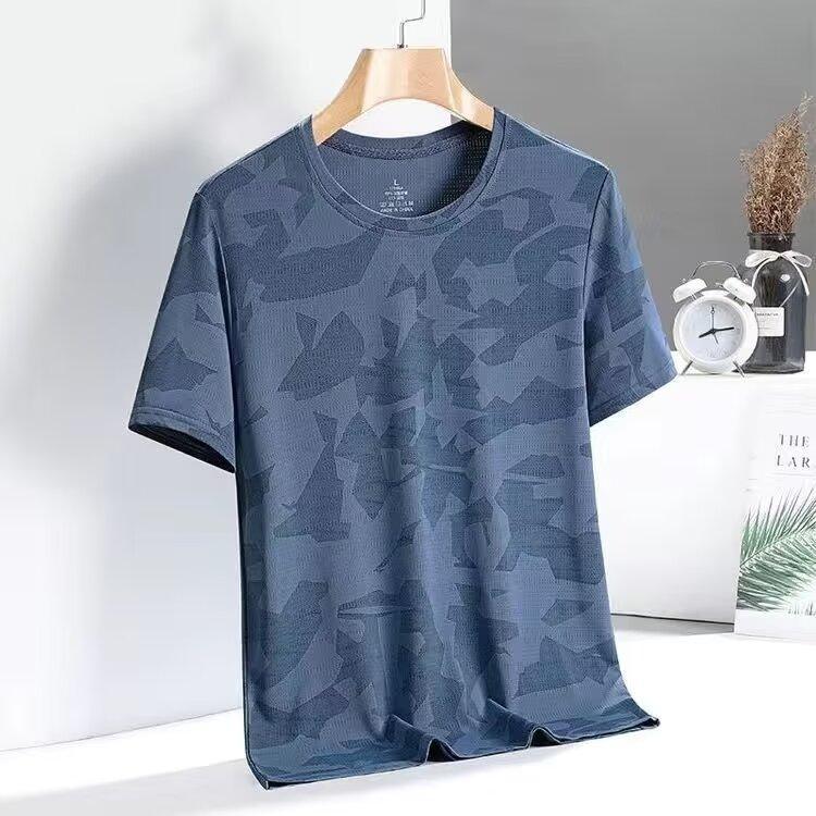 Leisure Youth Popular 2024 Men'S Short-Sleeved T-Shirt Popular Trendy Thin Crewneck Loosen Youth - Image 4