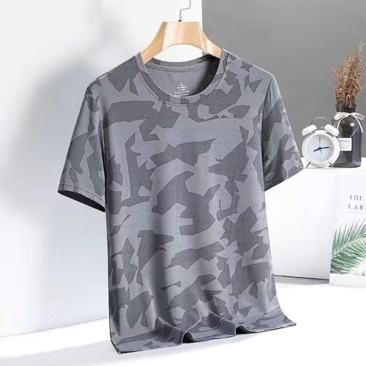 Leisure Youth Popular 2024 Men'S Short-Sleeved T-Shirt Popular Trendy Thin Crewneck Loosen Youth - Image 5