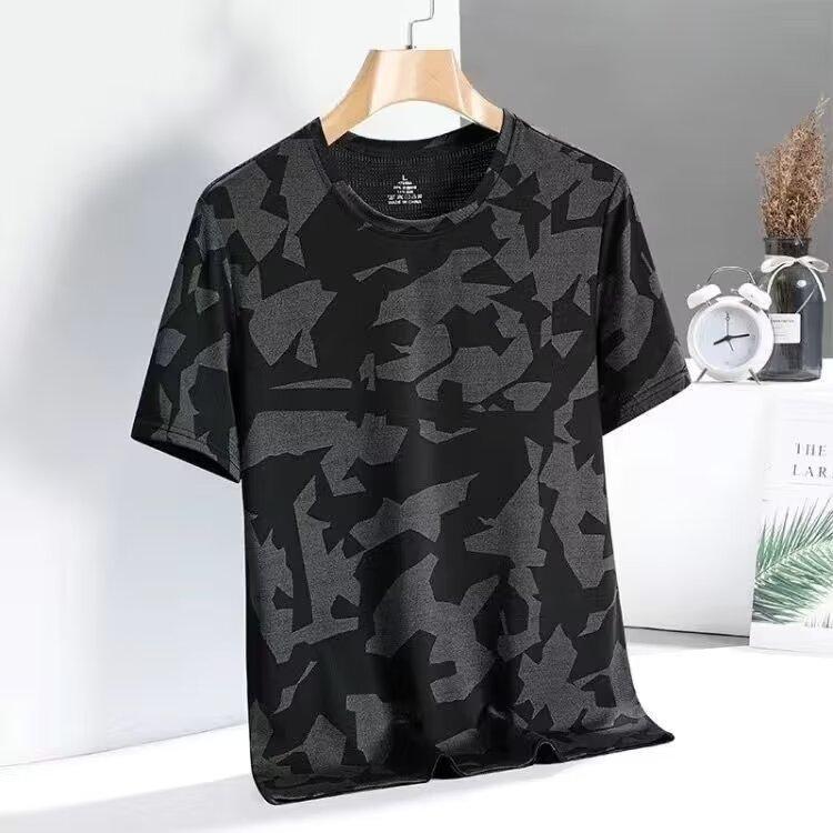 Leisure Youth Popular 2024 Men'S Short-Sleeved T-Shirt Popular Trendy Thin Crewneck Loosen Youth - Image 2
