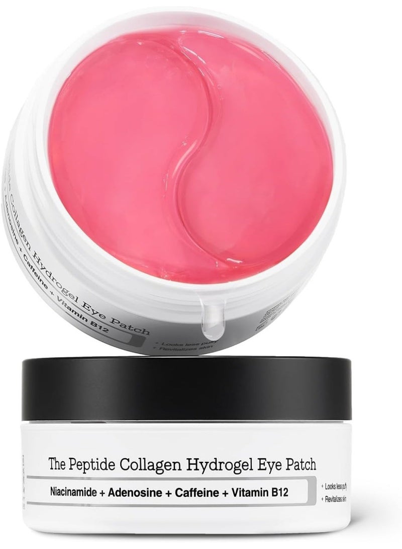 KALEDE Caffeine Eye Patches for Dark Circles & Puffiness Hydrating Under Eye Mask with Hyaluronic Acid & Niacinamide Reduce Fine Lines & Brighten Tired Eyes 30 Pairs - Image 1