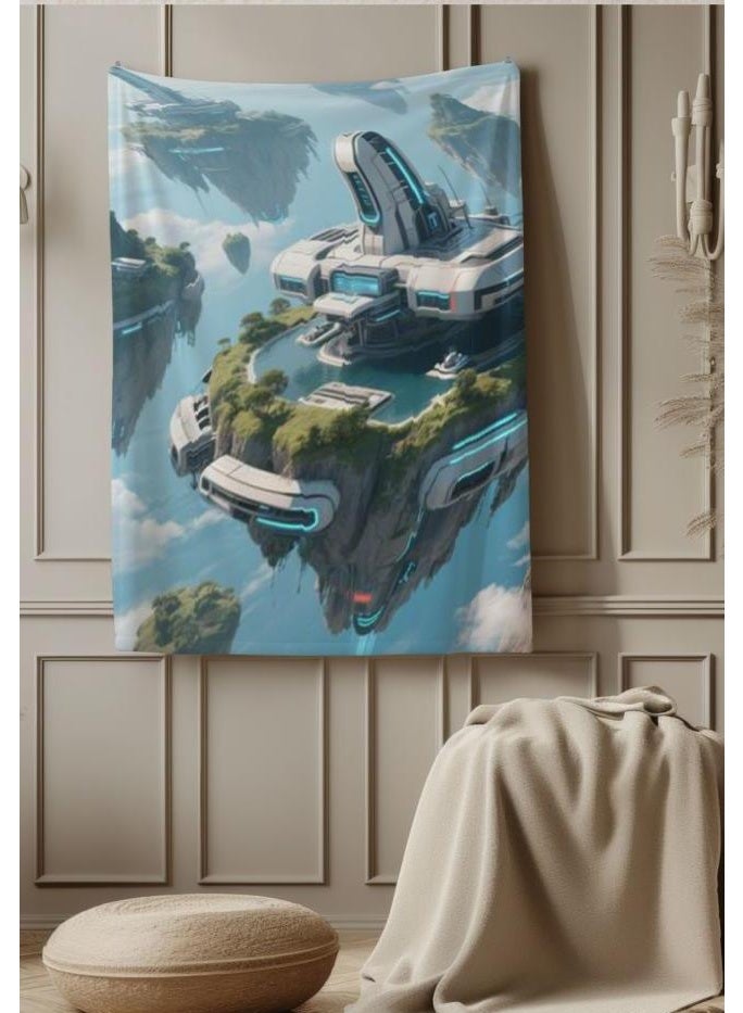 عام بطانية رقيقة من الفانيلا الكرتونية للأطفال أو الطلاب (دافئة ومريحة ومناسبة للنوم والألعاب) 100 سم * 150 سم - Image 4