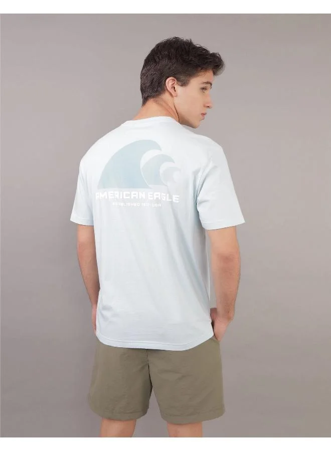 American Eagle Logo Crew Neck T-Shirt