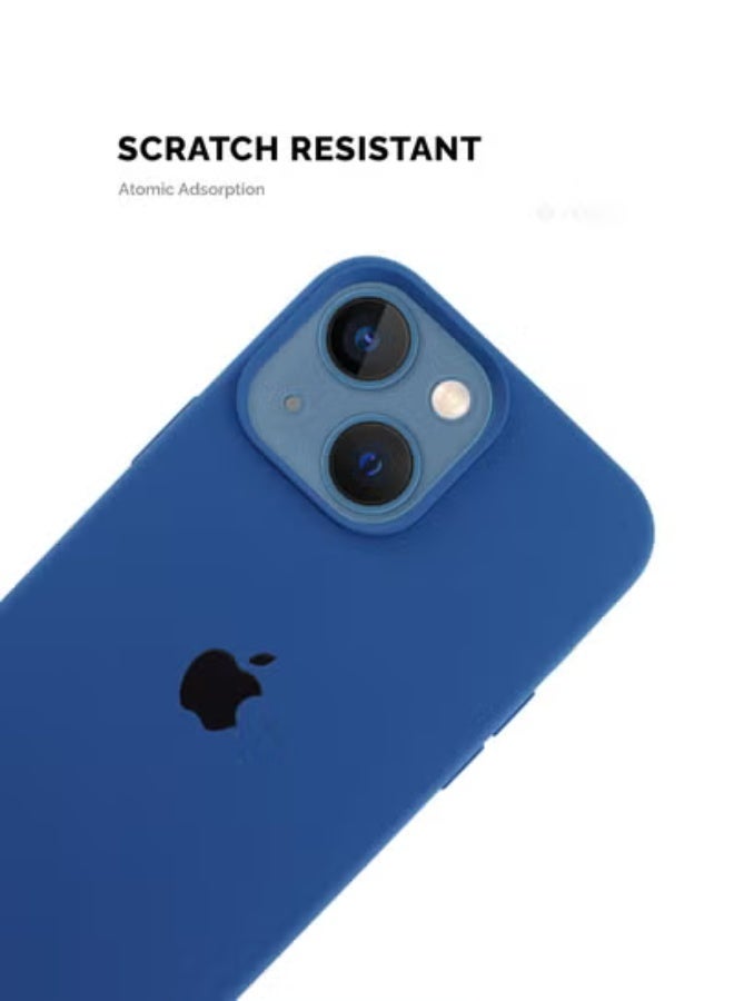 Apple iPhone 15 Premium Case | Premium Silicone Case Cover Designed for Apple iPhone 15 | Apple iPhone 15 Case Camera and Drop Protection Thin Protective Premium 2.0mm TPU Silicon,Shockproof & Water-Proof Back Cover Case for Apple iPhone 15 -Blue - Image 3