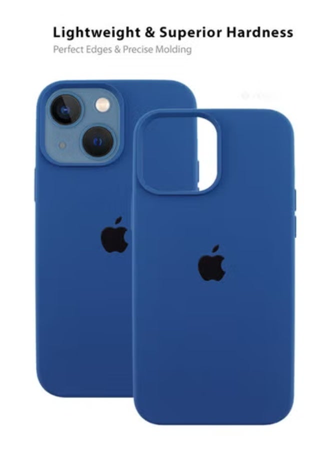 Apple iPhone 15 Premium Case | Premium Silicone Case Cover Designed for Apple iPhone 15 | Apple iPhone 15 Case Camera and Drop Protection Thin Protective Premium 2.0mm TPU Silicon,Shockproof & Water-Proof Back Cover Case for Apple iPhone 15 -Blue - Image 5