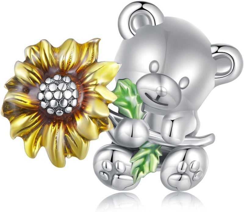 VOROCO Store Butterfly Dragonfly Cat Charm for Bracelet Cute Animal Collection Bead & Charm for Women Girls 925 Sterling Silver Pendant & Dangle Charm Jewelry for Bracelet and Necklace - Image 1