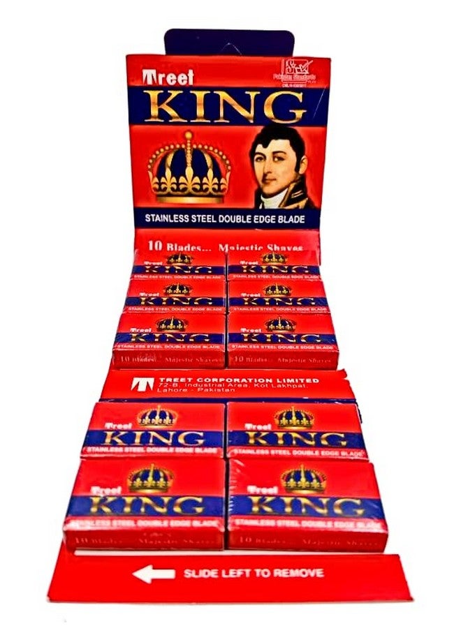 TREET 100 Treet King Double Edge Razor Blades - Image 1