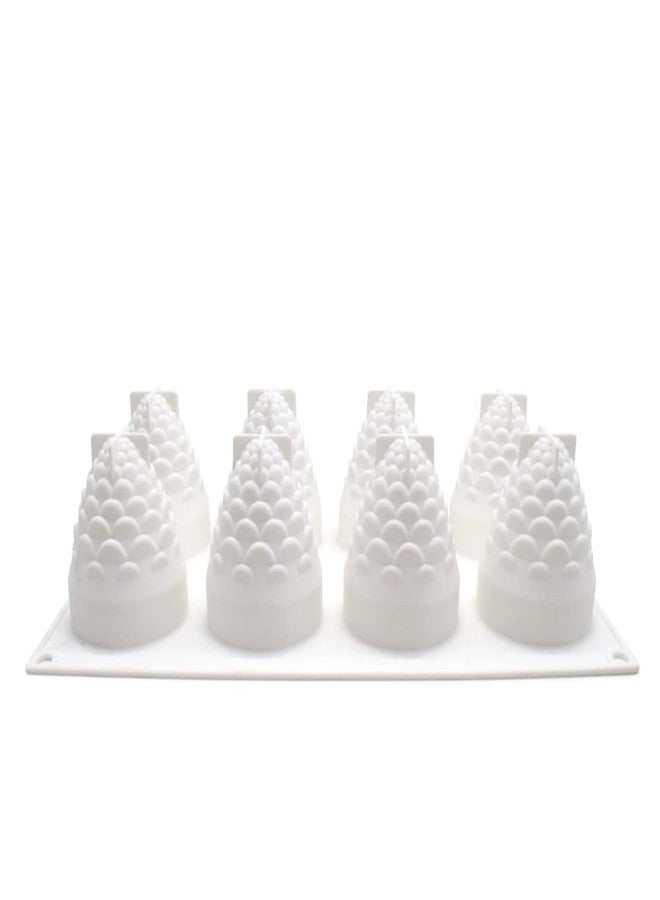 mostsom Silicone Mold Dessert Silicone Cake Mold For Baking Fondant Mould Fruit Shape Sugar Candy Jelly Bakeware Chocolates Mould (Pinecone B_11.68x6.84x3 inch) - Image 3