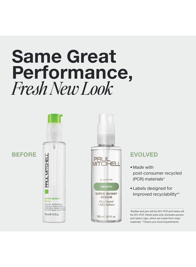 Paul Mitchell Super Skinny Serum Blowout Primer, Speeds Up Drying Time, Humidity Resistant, For All Hair Types, 8.5 fl oz - Image 2
