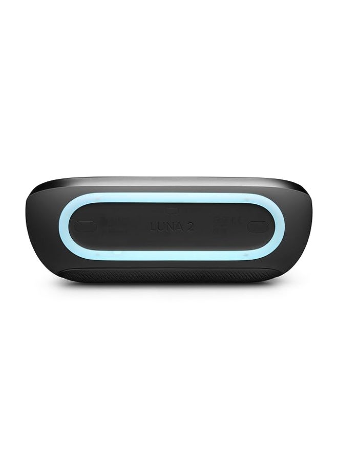 هارمان Harman Kardon Luna 2 - Wireless Bluetooth Speaker with AI Sound Boost, Ambient Light, IP67 Waterproof & dustproof, Built-in Battery for 12 Hours Playtime, Multi-Speaker Connection by Auracast (Black) - Image 4