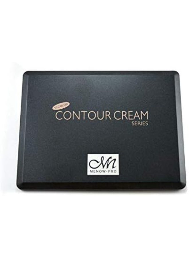 MENOW·PRO 15 Color Contour Cream Makeup Kit Multi colour no1 - Image 3