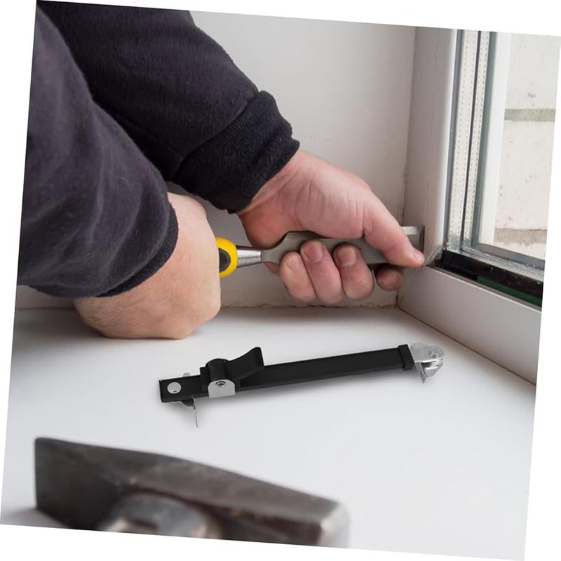 2 Pack White Window Security Bars Safety Locks Child Guard Latches Hardware - Image 4