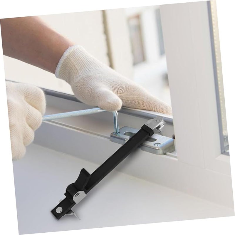 2 Pack White Window Security Bars Safety Locks Child Guard Latches Hardware - Image 5