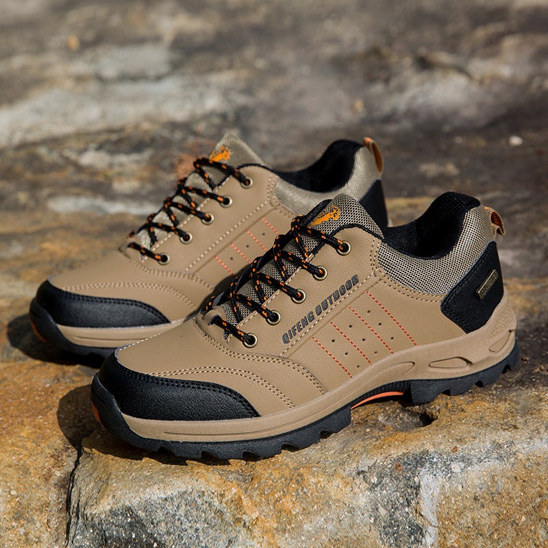Casual Sports Men'S Shoes Travel Shoes Mountaineering Shoes For Plus Size Elderly Winter Fleece-Lined Warm Dad Outdoor Cotton Shoes - Image 4