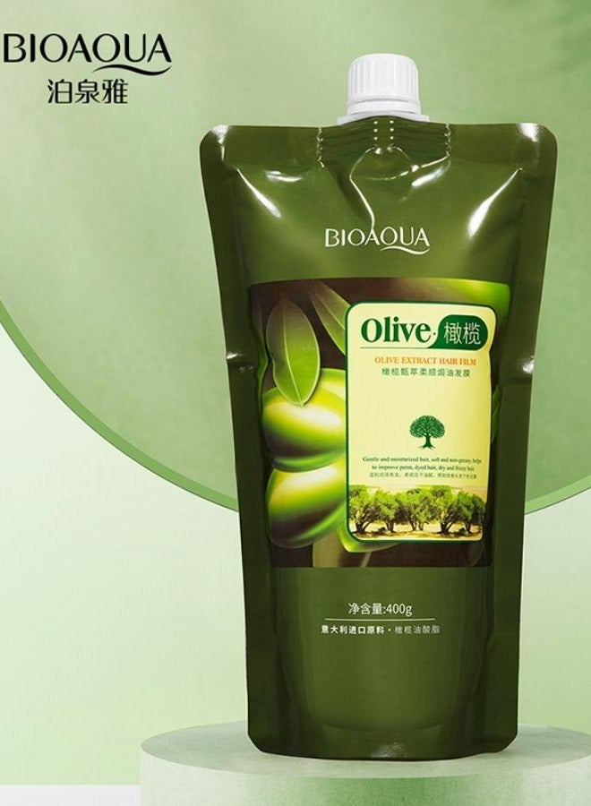 بيو أكوا فيلم الشعر بخلاصة الزيتون 400 جم