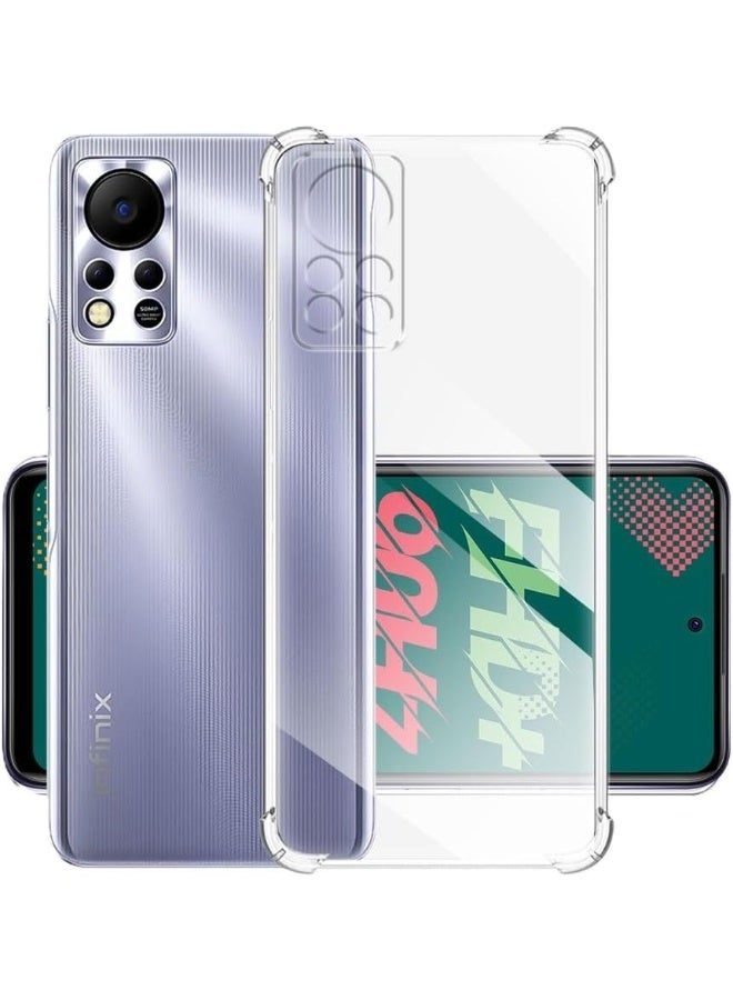 جراب شفاف ضد الصدمات متوافق مع هاتف انفنكس نوت 11 برو - نوت 11 اس - اكس 697 - Image 1