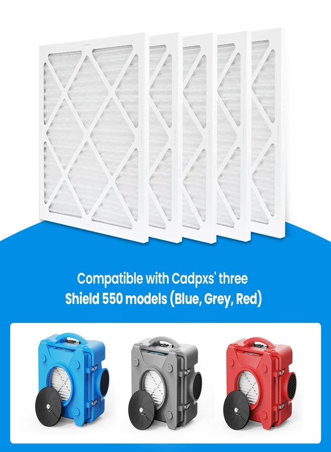CADPXS MERV-10 Filter Replacement Set for CADPXS Shield 550 Air Scrubber (Pack of 5) - Image 5