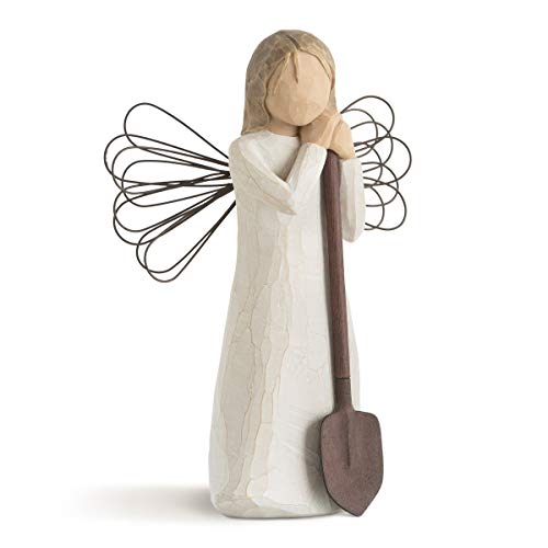Willow Tree Angel of The Garden, Bringing Forth a Garden of Love and Beauty, Gift to Celebrate Friendships, People with Green Thumbs, Sculpted Hand-Painted Angel Figurine - Image 1