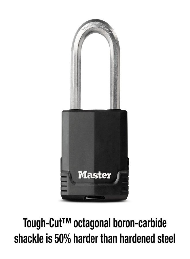 ماستر لوك قفل ماغنوم عالي التحمل M515XDLH من ماستر لوك مع مفتاح، عبوة واحدة - Image 3