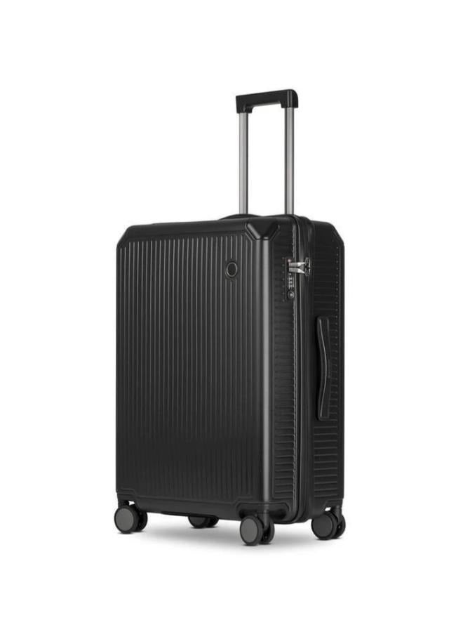 Echolac Shogun 79cm 4 Double Wheel Check-In Luggage Trolley Black - Image 2