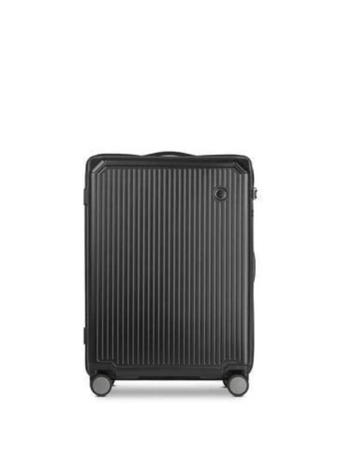 Echolac Shogun 79cm 4 Double Wheel Check-In Luggage Trolley Black - Image 1