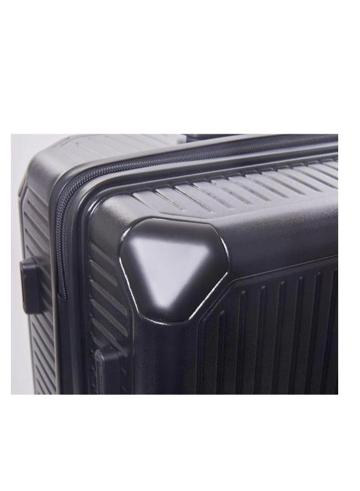 Echolac Shogun 79cm 4 Double Wheel Check-In Luggage Trolley Black - Image 5