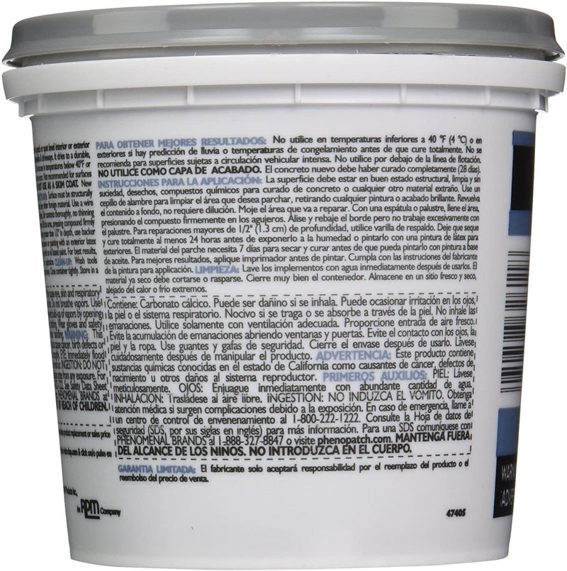 Dap Pre-Mixed Concrete Patch,2 PACK - Image 4