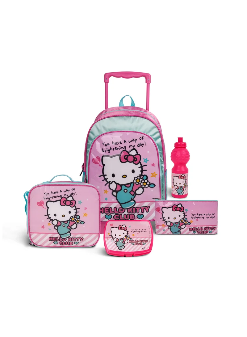 ترو كير مجموعة صندوق ترولي سانريو هالو كيتي المشرق  في  مقاس  بوصة