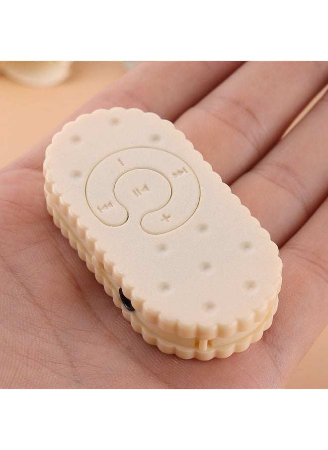 Hot Sale With Memory Card Boxed Student Mini Clip Sports Card MP3 Cookies Cartoon Song MP3-Body Color:Strawberry-Memory Capacity:Host + Packaging Box, Charging Cable, Headphones - Image 5