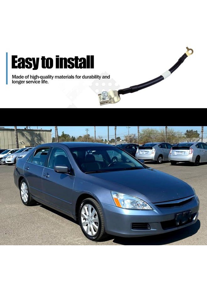 KMBNTU 32600-SDB-A00 Negative Battery Ground Cable Fit for Honda Accord DX EX LX SE Sedan Coupe 2003-2007 Replace 32600SDBA00 - Image 5