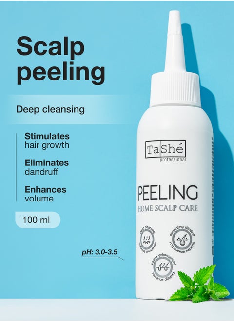 Anti-Dandruff Scalp Peeling Treatment with Menthol, Panthenol & AHA Acids, 100 ml